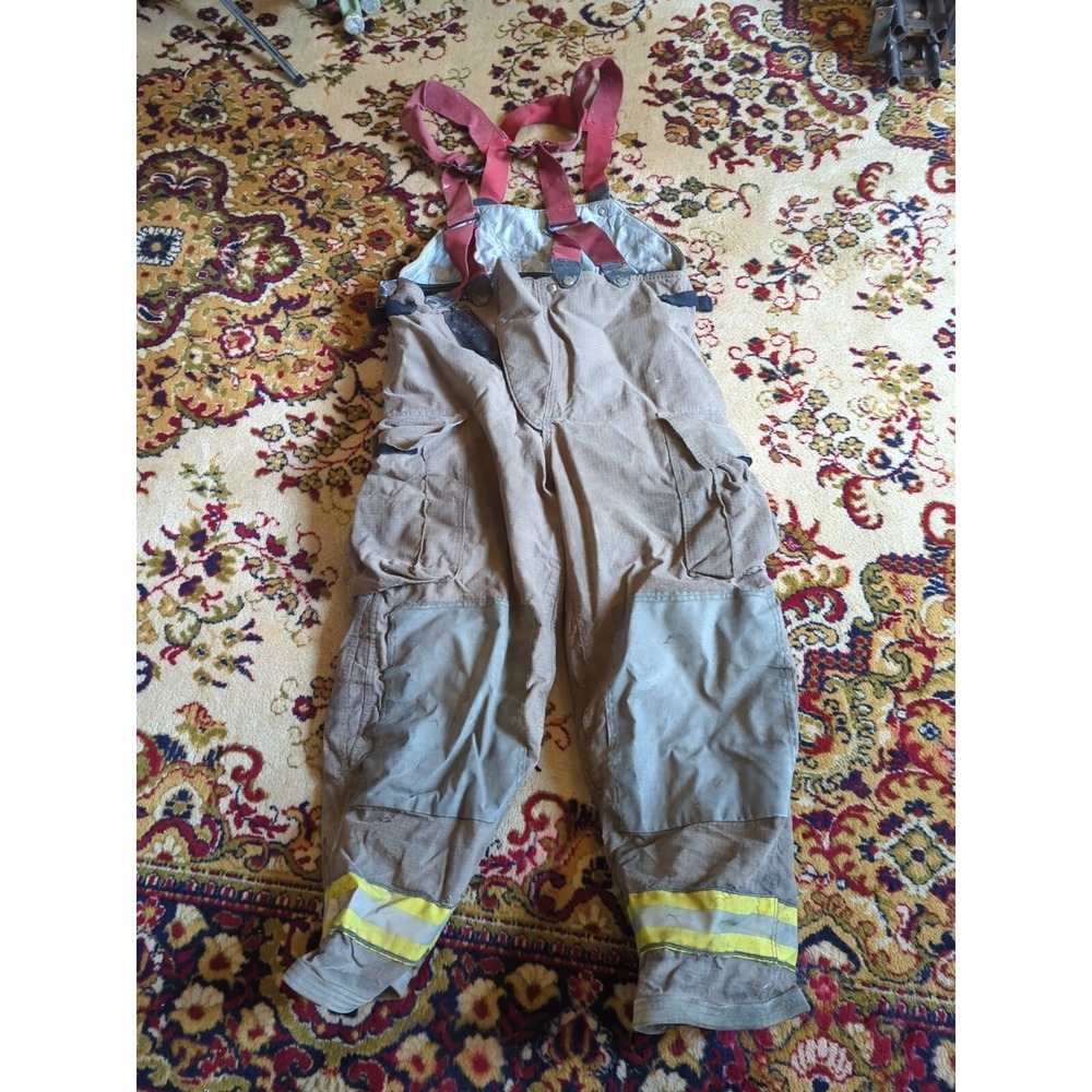 Retired Firefighter Gear Turnout Pants FIRE USED‎ Size 40 X 30